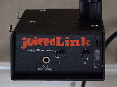 jiucedLink audio preamp for video recording